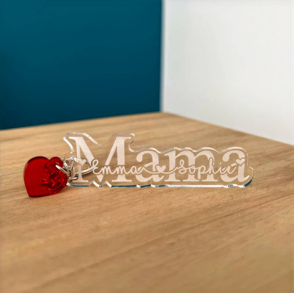 Gepersonaliseerde Mama-Sleutelhanger